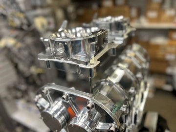 RBZ-2 Carb Spacer for Blowers 2 " Thick BILLET POLISHED